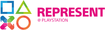 Represent at PlayStationロゴ