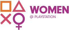 Women at PlayStationロゴ
