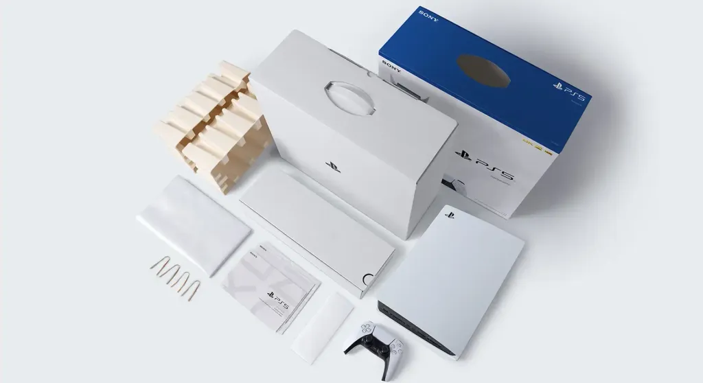 PS5 packaging shown