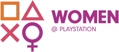 Women at PlayStationロゴ