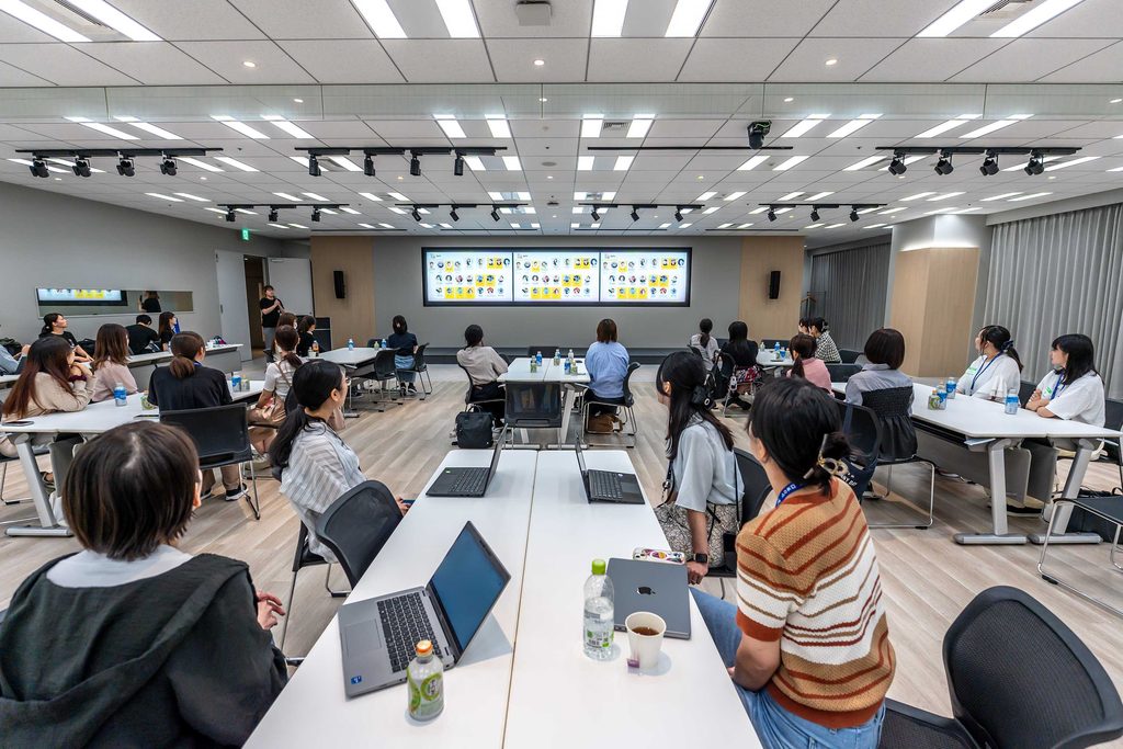 SIEエンジニアを目指す女子学生向けオープン・カンパニーイベントの参加者たち